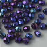 Zdjęcie - Fire Polish Iris Blue (21435JT) 4mm